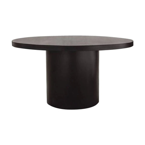 54" Palomar Round Dining Table W/ Solid Acacia Wood Top