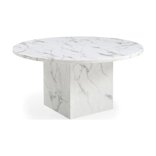 60" Cardinal Marble Round Dining Table