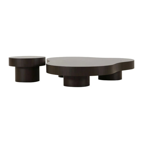 Richardson Organic Coffee Table Set Dark Walnut