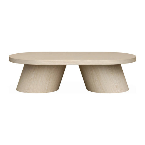 Potomac Valley WhiteWashed oak Coffee Table