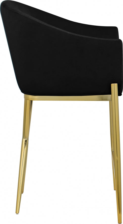 Zena X Velvet Counter Stool GOLD