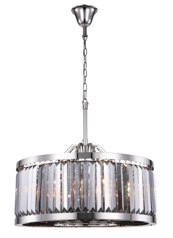 28" Greenwich 8 Light Crystal Chandelier