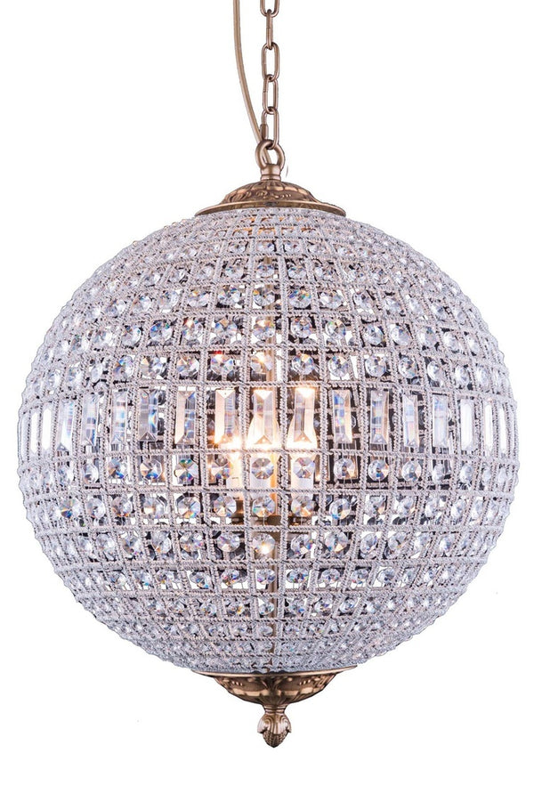 Trance Collection French Gold Pendant Light 5-LT- 1205D24FG/RC