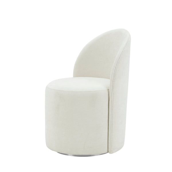 Encompass Upholstered Swivel Chair Ivory