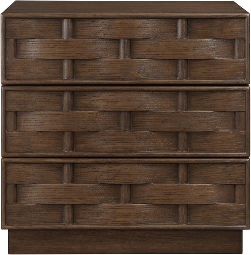 Tessera 24" Oak Veneer Nightstand