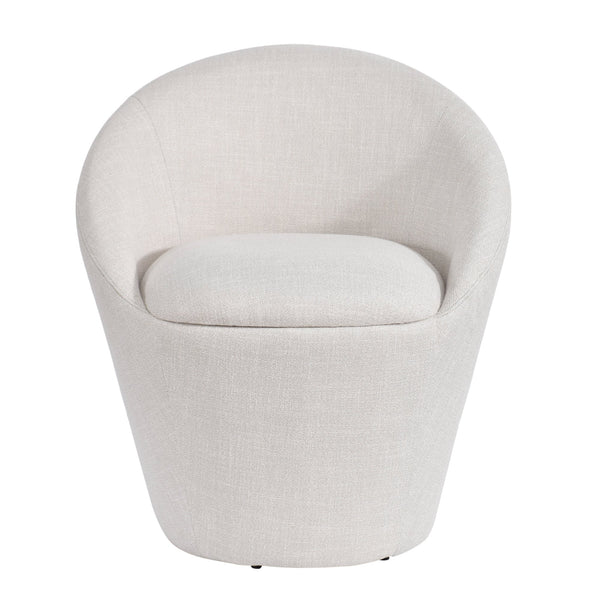 Elara Upholstered Fabric Dining Chair Beige
