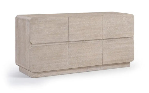 Chelsea Solid Wood Dresser with Oak Veneer