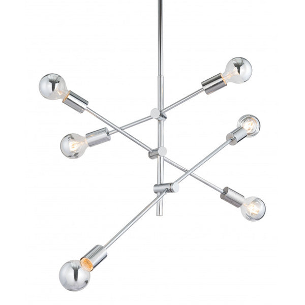 Brixton 6 Light 31-1/2" Wide Sputnik Chandelier