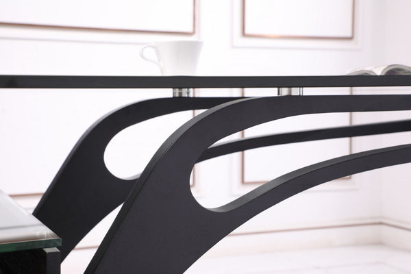 PRADA - Contemporary Black Ash Desk