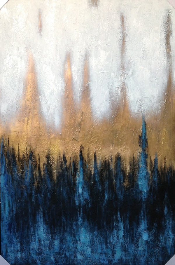 Troix Abstract Oil Painting