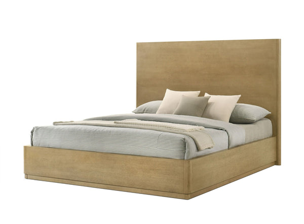 Galiano Modern Natural Oak Bed