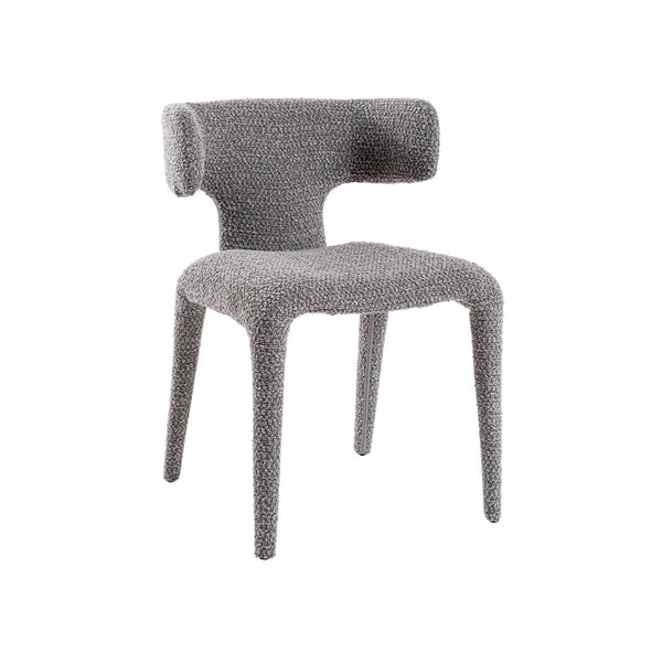 Simone Modern Grey Fabric Dining Chair