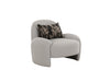 Audra Grey Performance Boucle Armchair