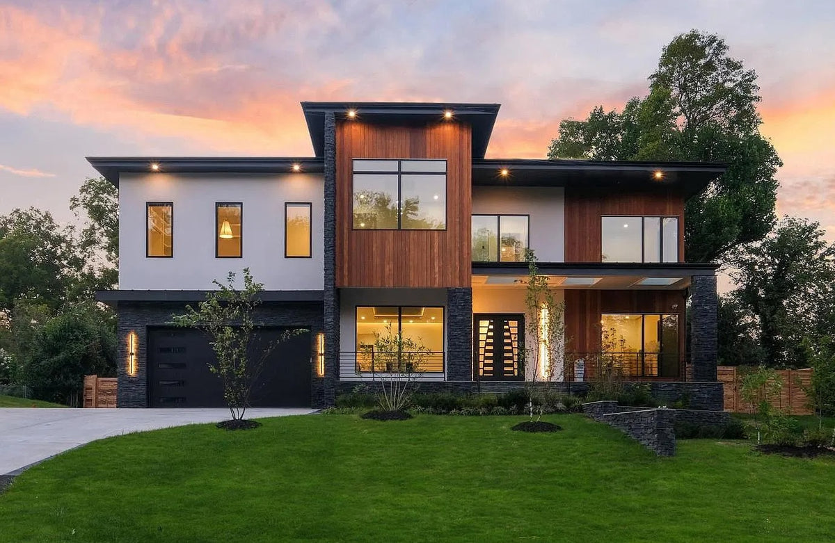 Contemporary Retreat in McLean living room in McLean Virginia