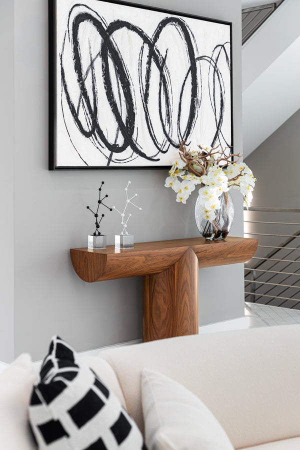 Great Falls Natural Walnut Console