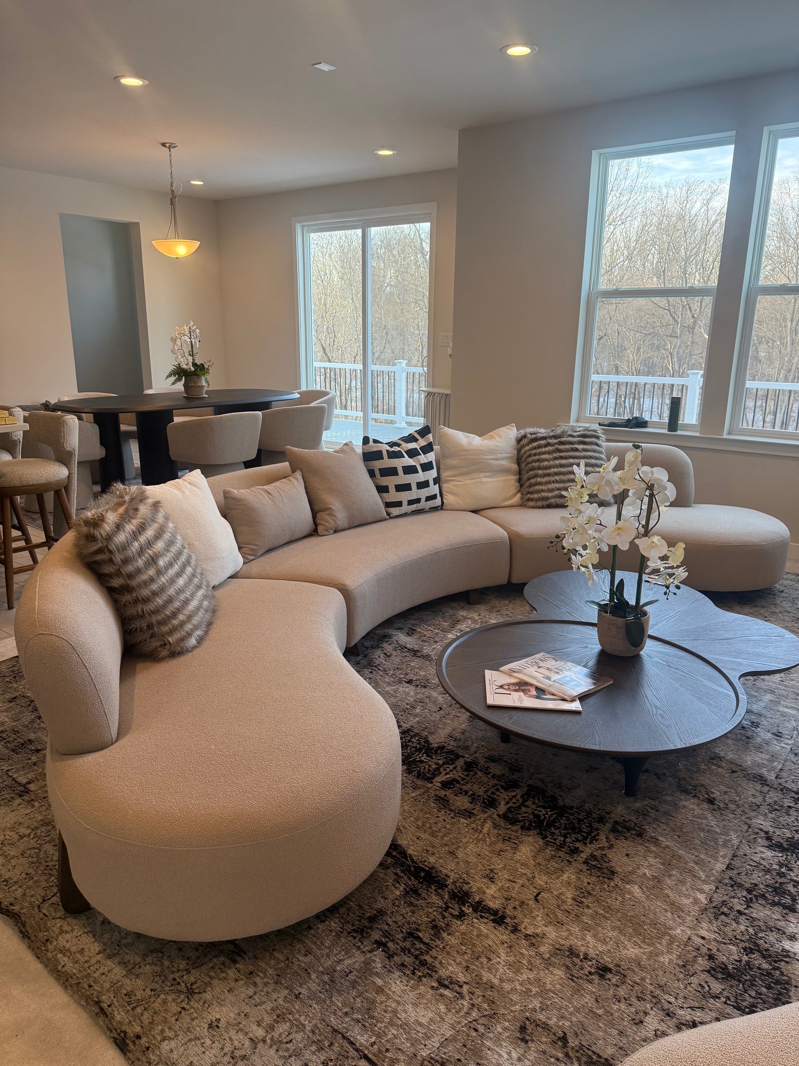 A Warm Modern Home in Middletown living room in Middletown DE