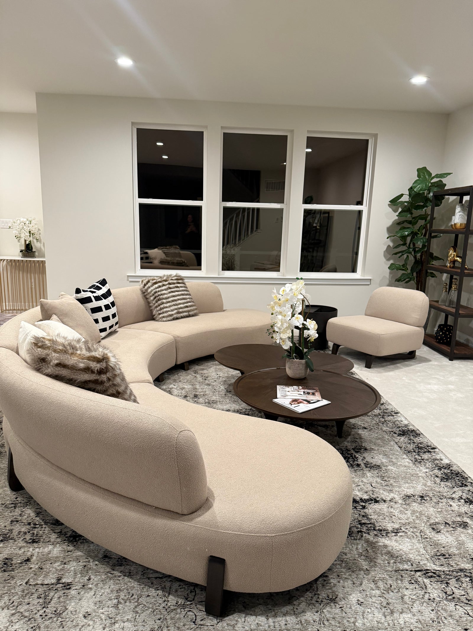 A Warm Modern Home in Middletown living room in Middletown DE
