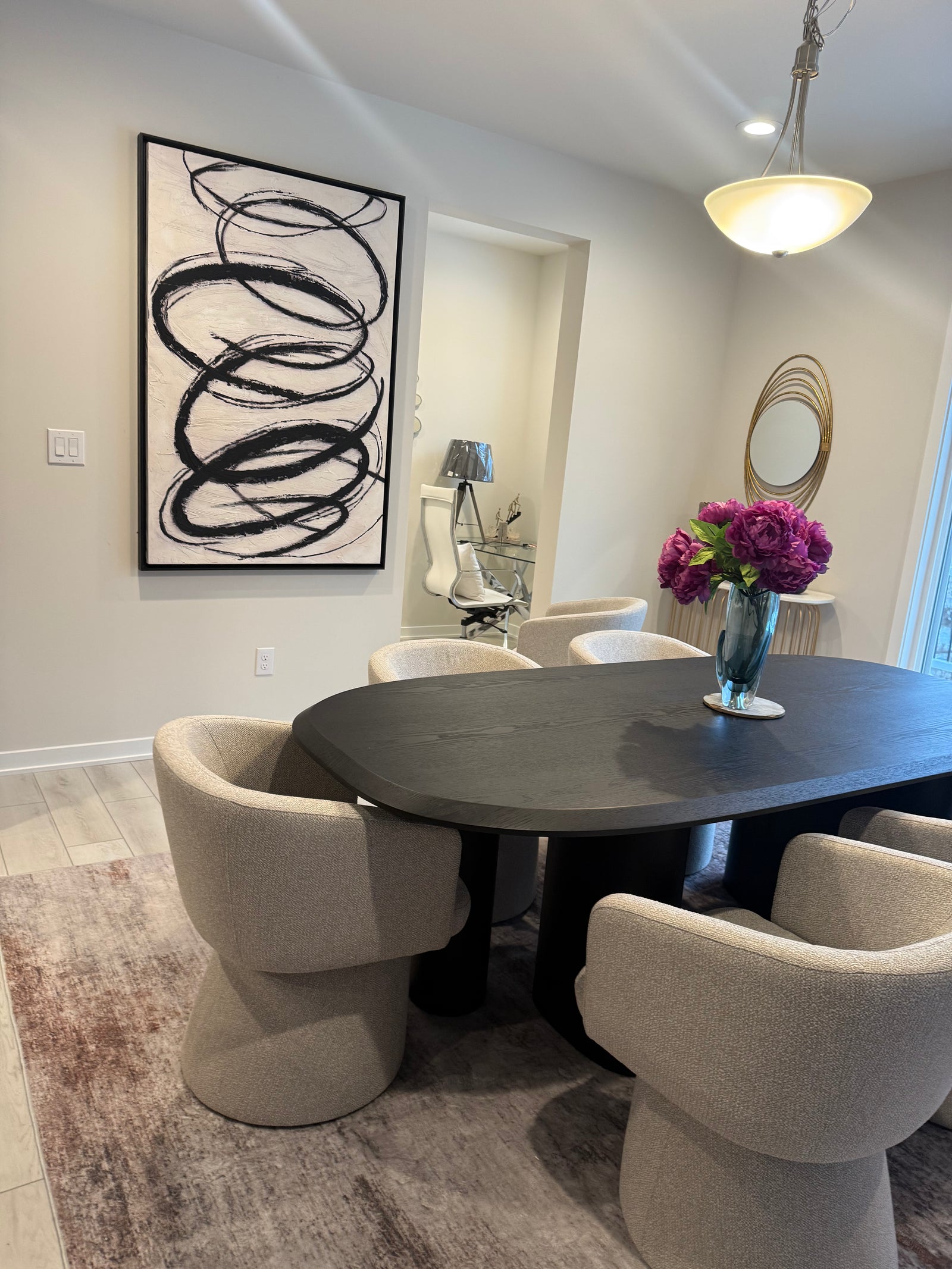 A Warm Modern Home in Middletown living room in Middletown DE
