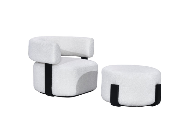Vortex Chair & Ottoman