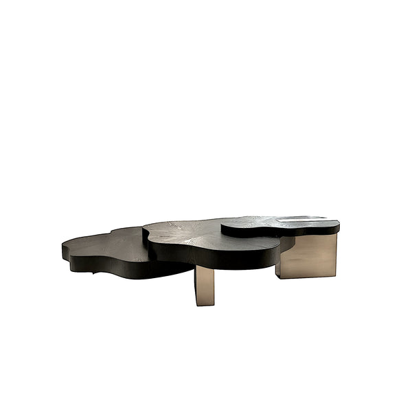 Astor Dark Wood Cascading Coffee Table