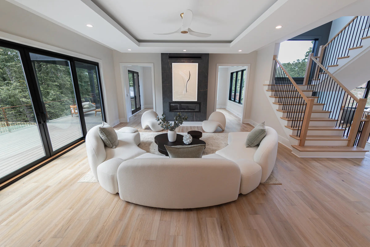 A Sculptural Neutral Home in McLean