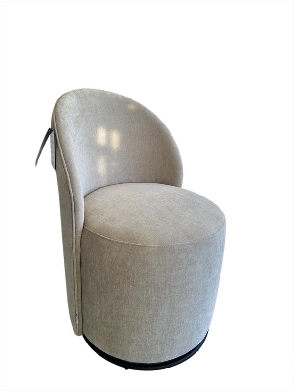 Encompass Upholstered Swivel Dining Chair Sand