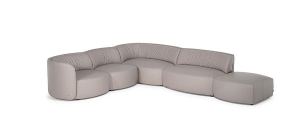 5pc Sullivan Modular Light Brown Sectional