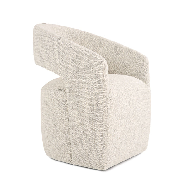 Astoria Modern Beige Fabric Dining Chair