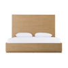 Galiano Modern Natural Oak Bed
