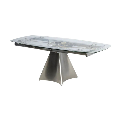Equinox Extendable Glass Dining Table