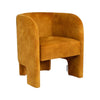 Nera Saffron Velvet Upholstered Dining Chair