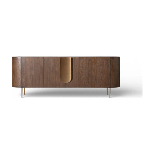 San Mateo Caramel Oak Sideboard