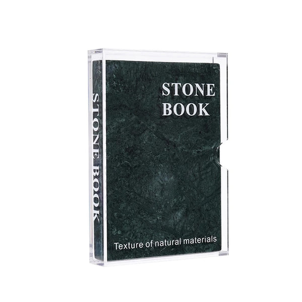 Acrylic Green Stone Book