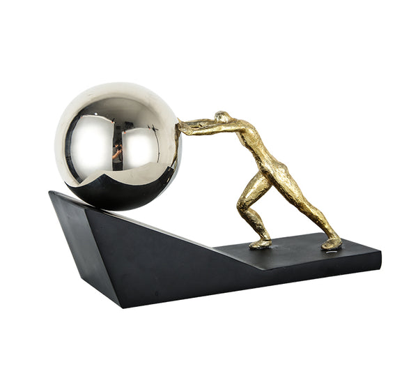 Push the Ball Figurine