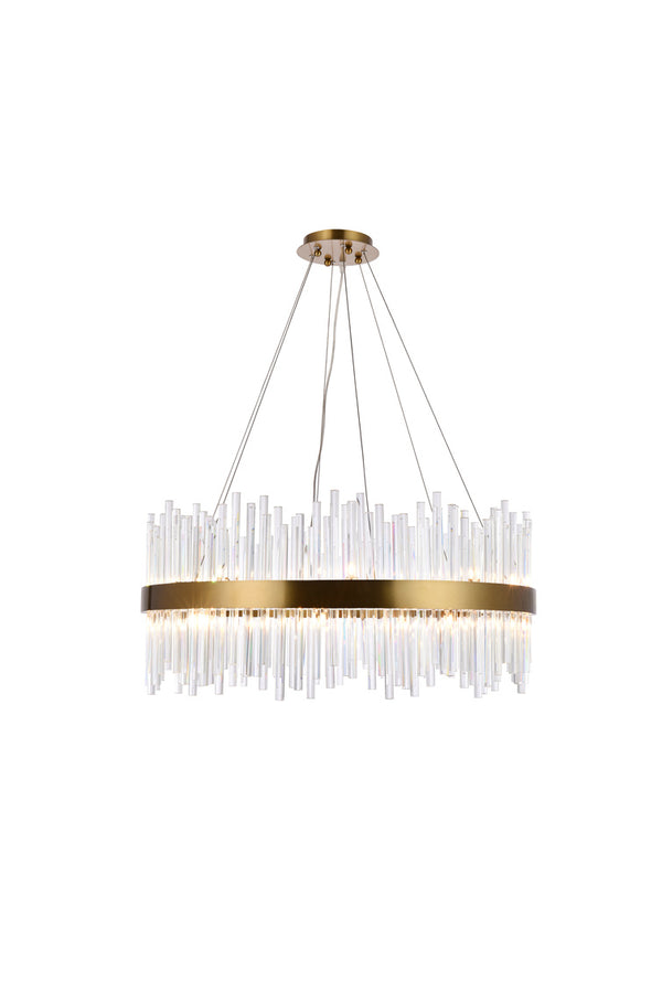 Audemars GOLD 32-Inch 18-Light Chandelier