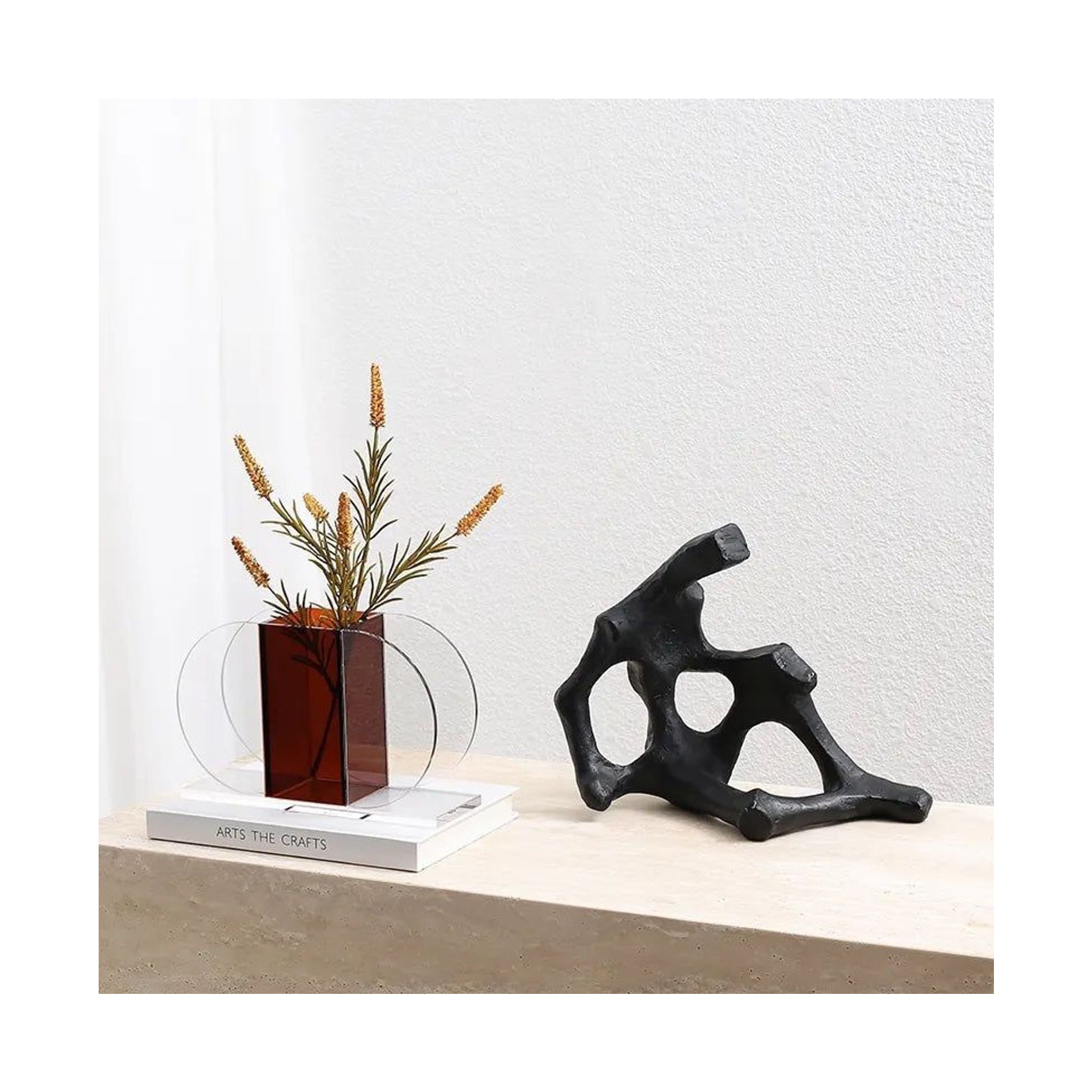 Tea Core Vase Red | Modern Vases – Modern Contempo