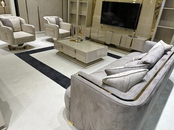 3pc Luxor Glam Living room Set