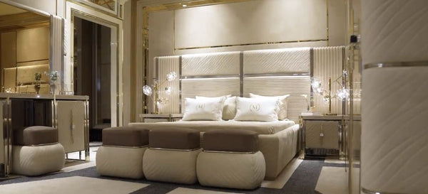 6Pc WALTON Luxury Bedroom Set