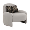 Audra Grey Performance Boucle Armchair
