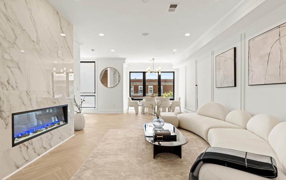 Empire Style Historic Property living room in Washington, DC featuring the Ritson 3-Piece Sectional