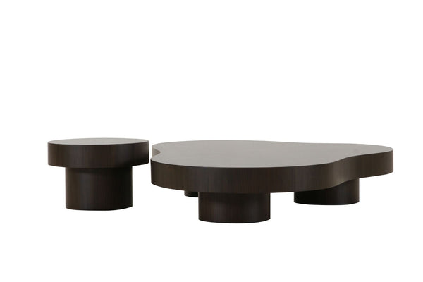 2pc Richardson Walnut Coffee Table Set