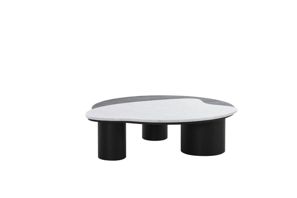 Brook Marble & Wood Coffee Table