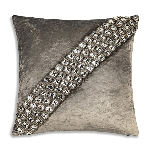 Parisian Bedazzled Crystal Steel Pillow