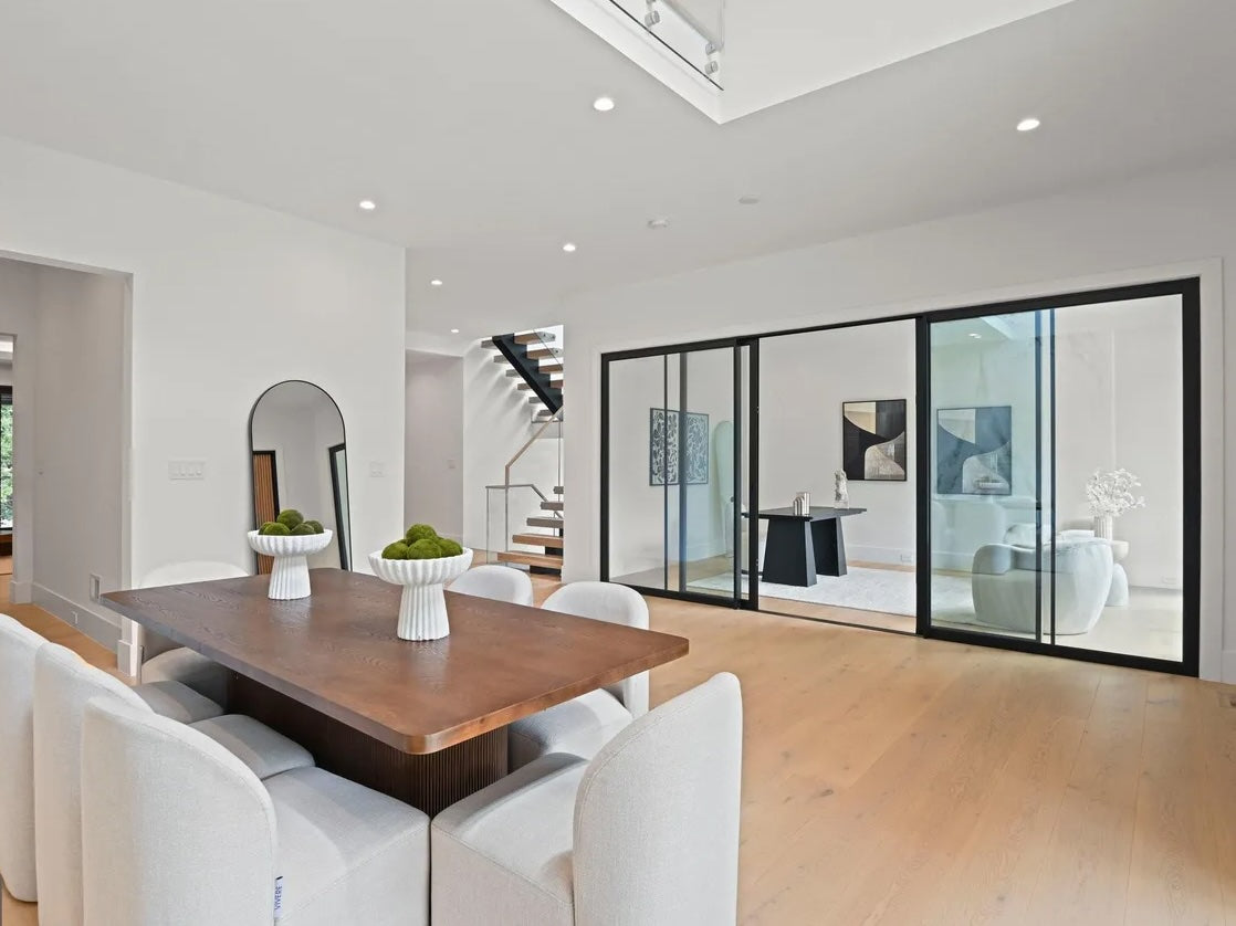 Contemporary Elegance in McLean living room in Mclean Virginia
