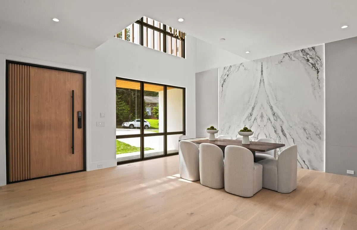 Contemporary Elegance in McLean living room in Mclean Virginia
