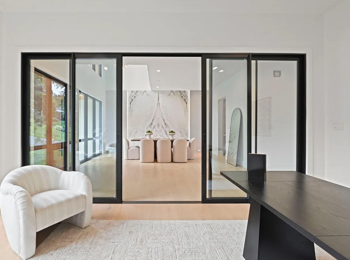 Contemporary Elegance in McLean living room in Mclean Virginia