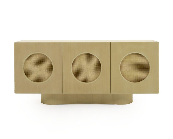 Tokyo Modern Natural Ash + Rattan Buffet