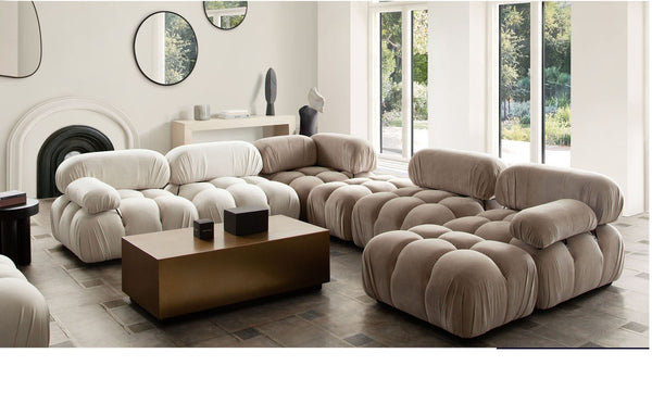 Pulse 7pc Modular Reversible Chaise Sectional