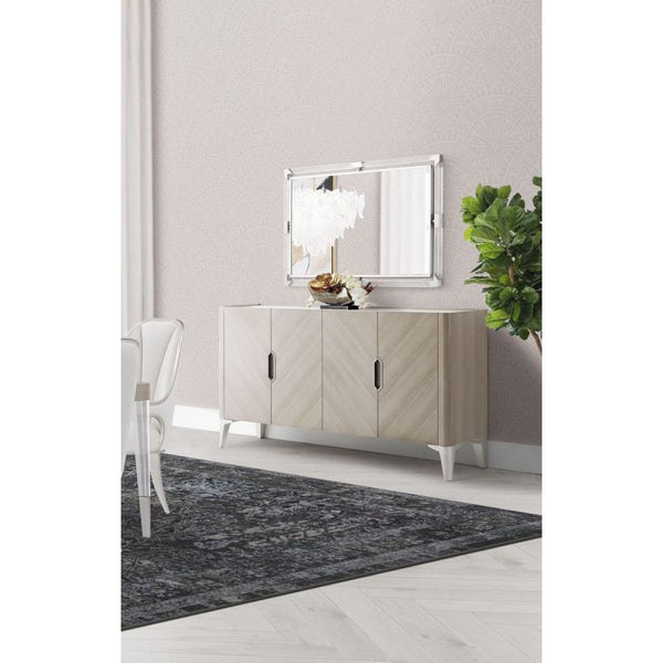Penthouse Wall Mirror Ash Gray