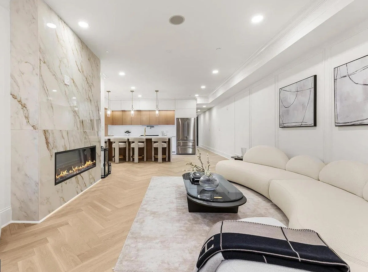 Empire Style Historic Property living room in Washington, DC featuring the Ritson 3-Piece Sectional